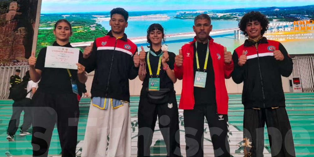 Wushu Kung Fu : la Tunisie décroche 7 médailles au championnat du monde en Chine
